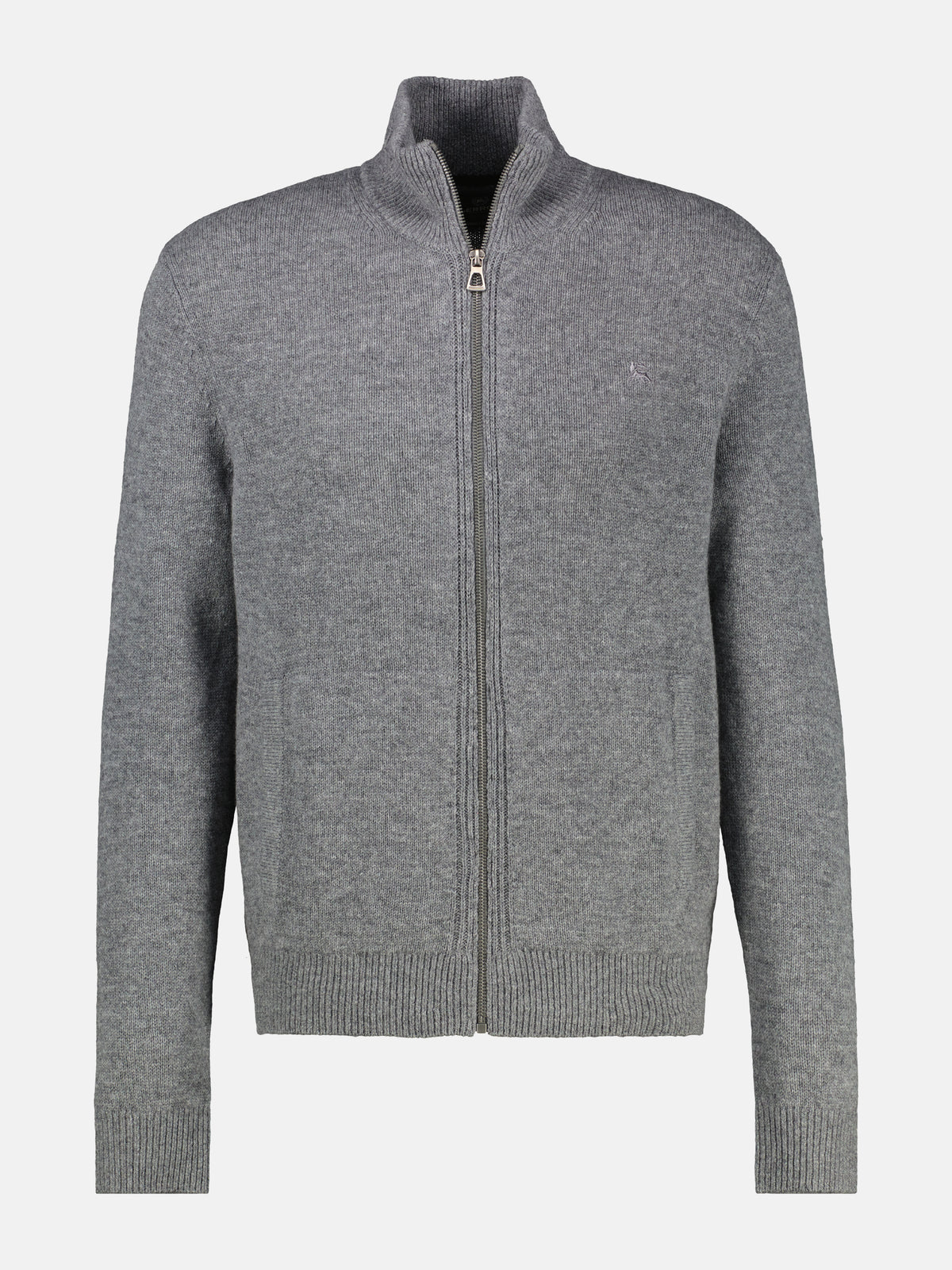 Schurwoll-Strickjacke mit Kaschmiranteil - LERROS