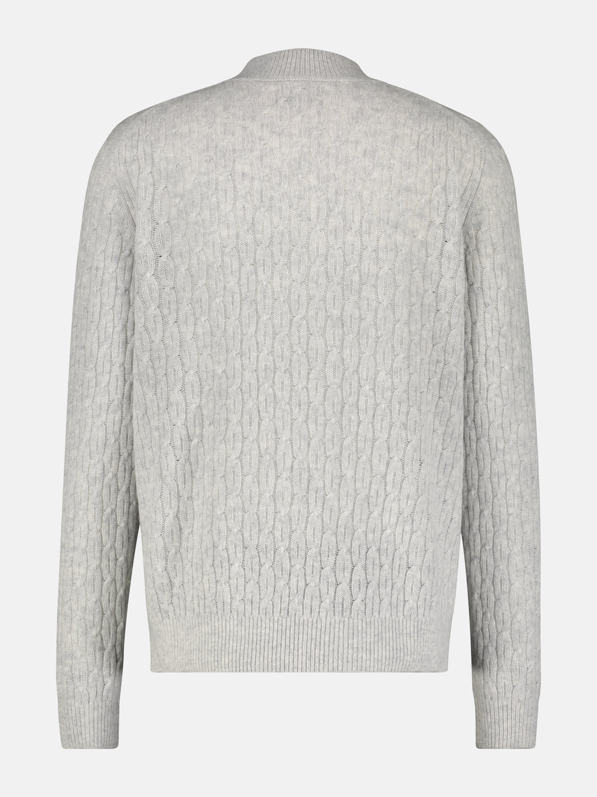 Cable-Strickpullover mit Turtleneck - LERROS