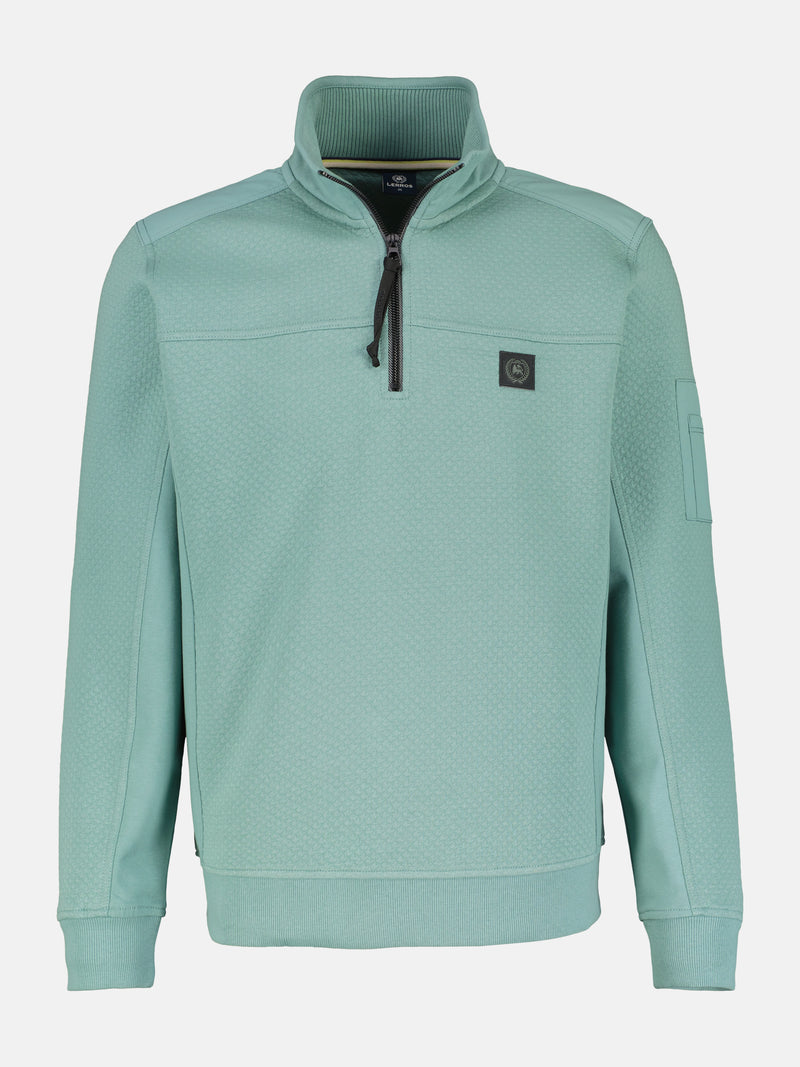 Pullover für Herren in Großen Größen mit Troyerkragen - LERROS