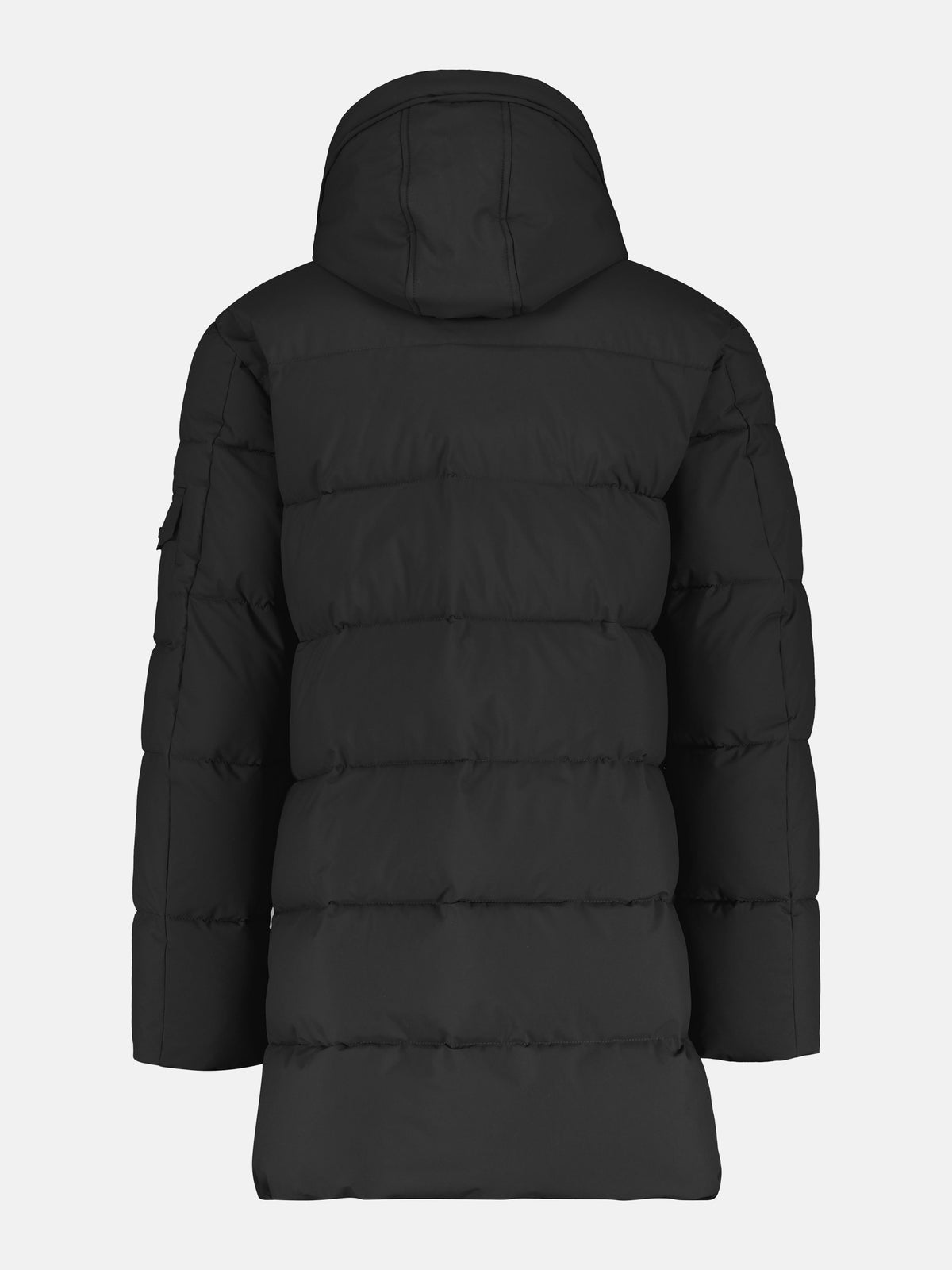 Warm gefütterte Steppjacke mit abnehmbarer Kapuze - LERROS