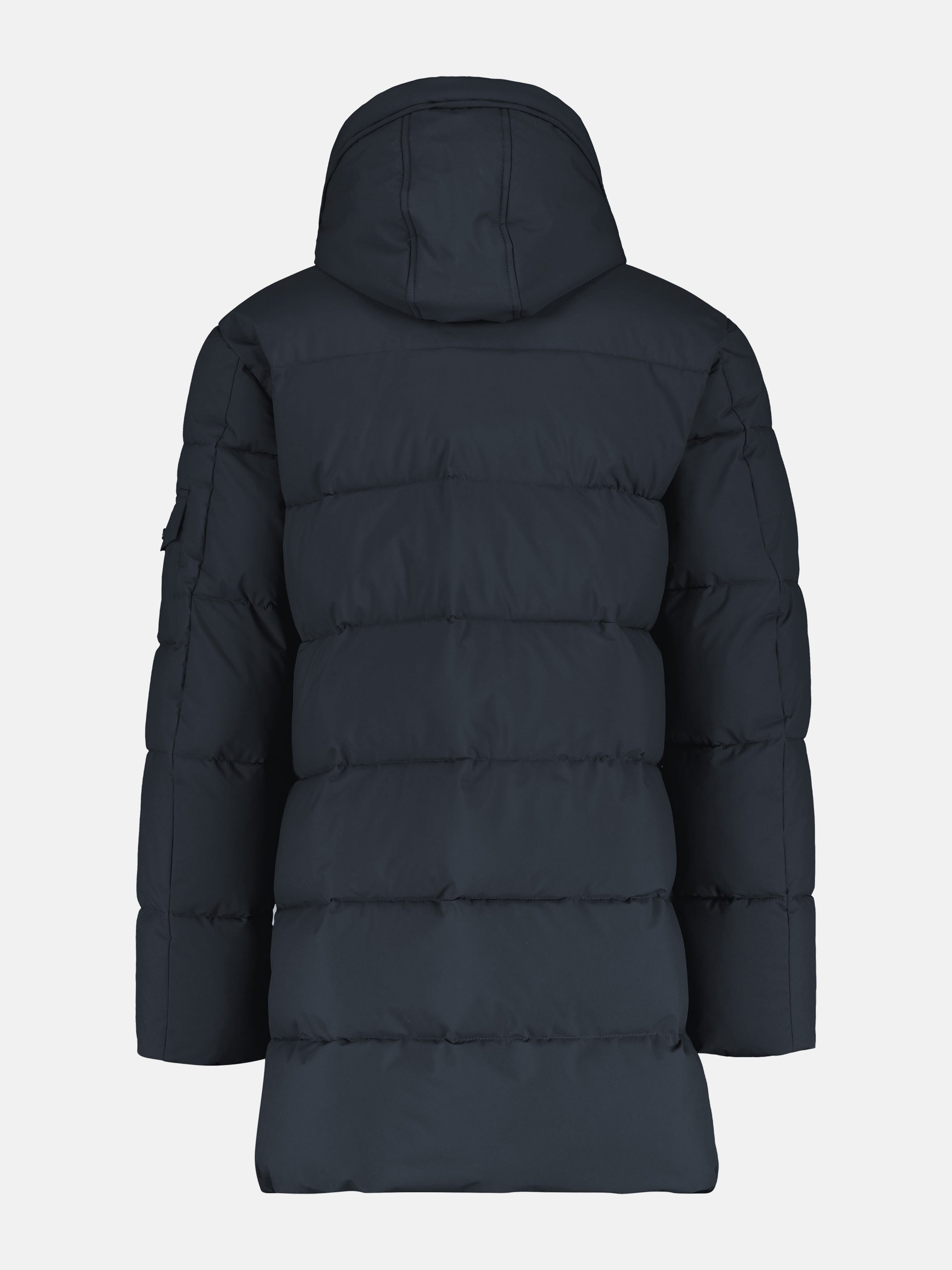Warm gefütterte Steppjacke mit abnehmbarer Kapuze - LERROS