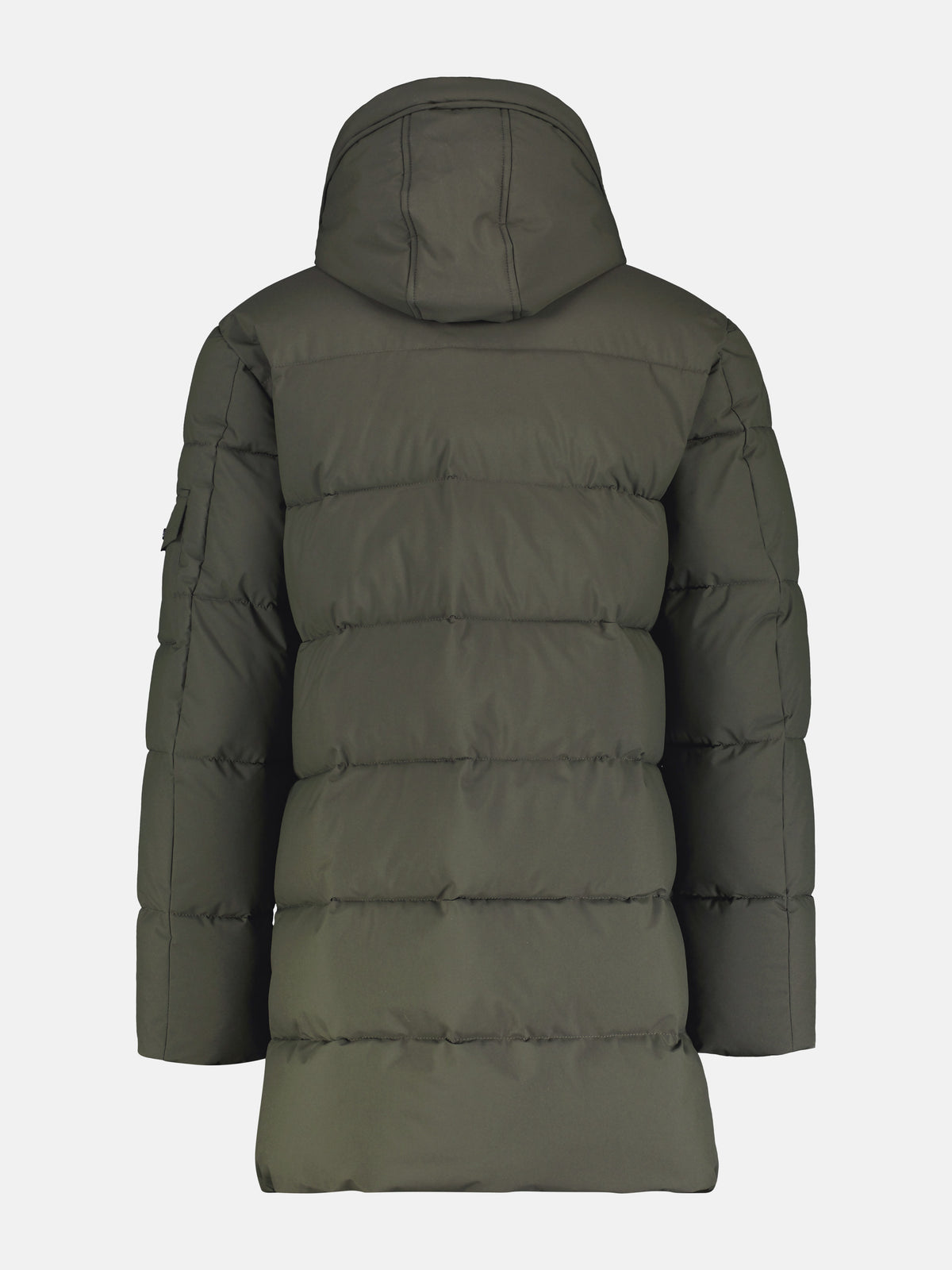 Warm gefütterte Steppjacke mit abnehmbarer Kapuze - LERROS