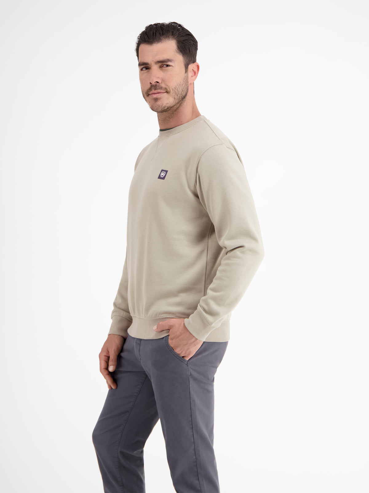 Urbaner Sweatshirtstyle, weiche Haptik - LERROS