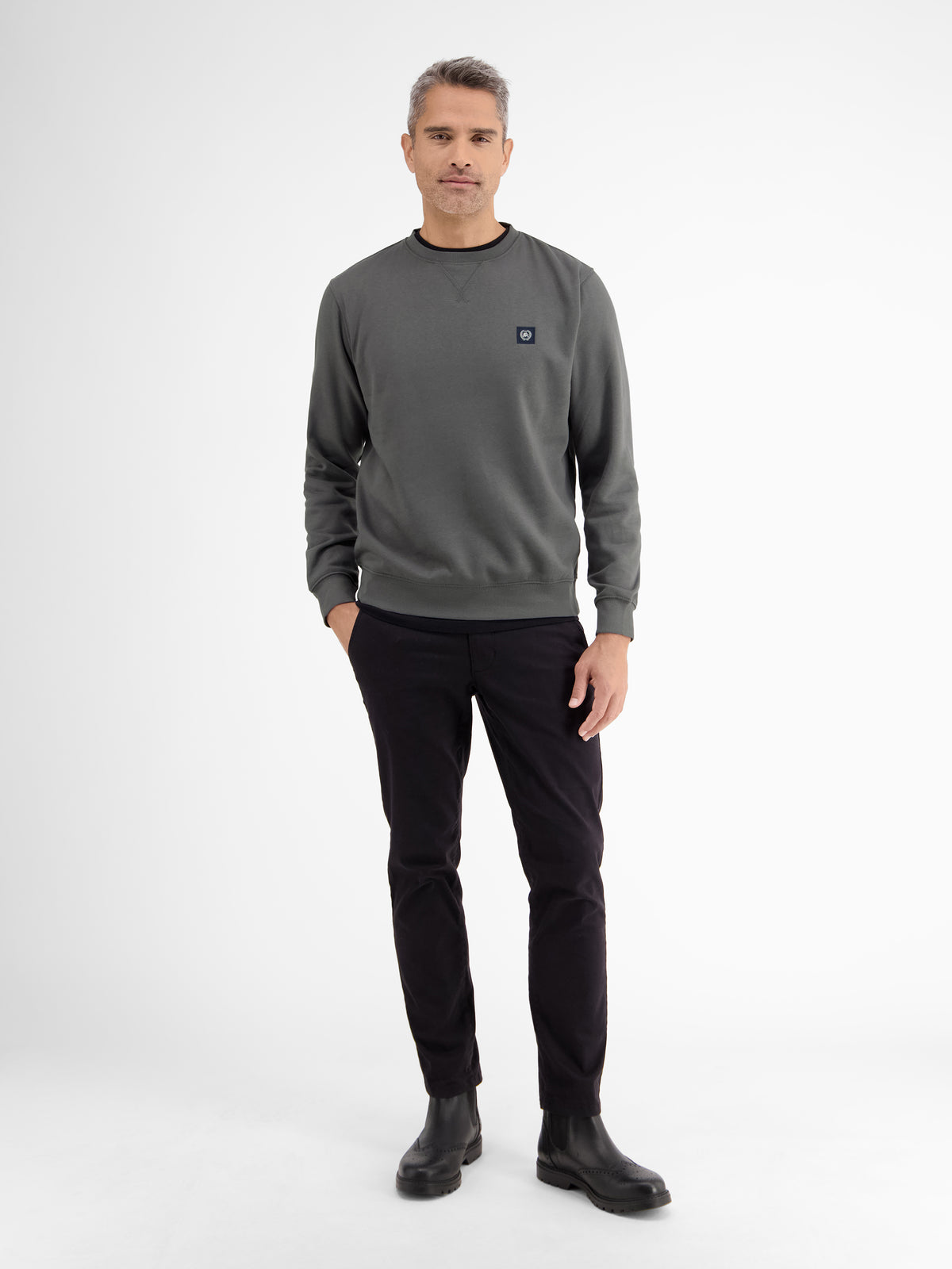 Urbaner Sweatshirtstyle, weiche Haptik - LERROS