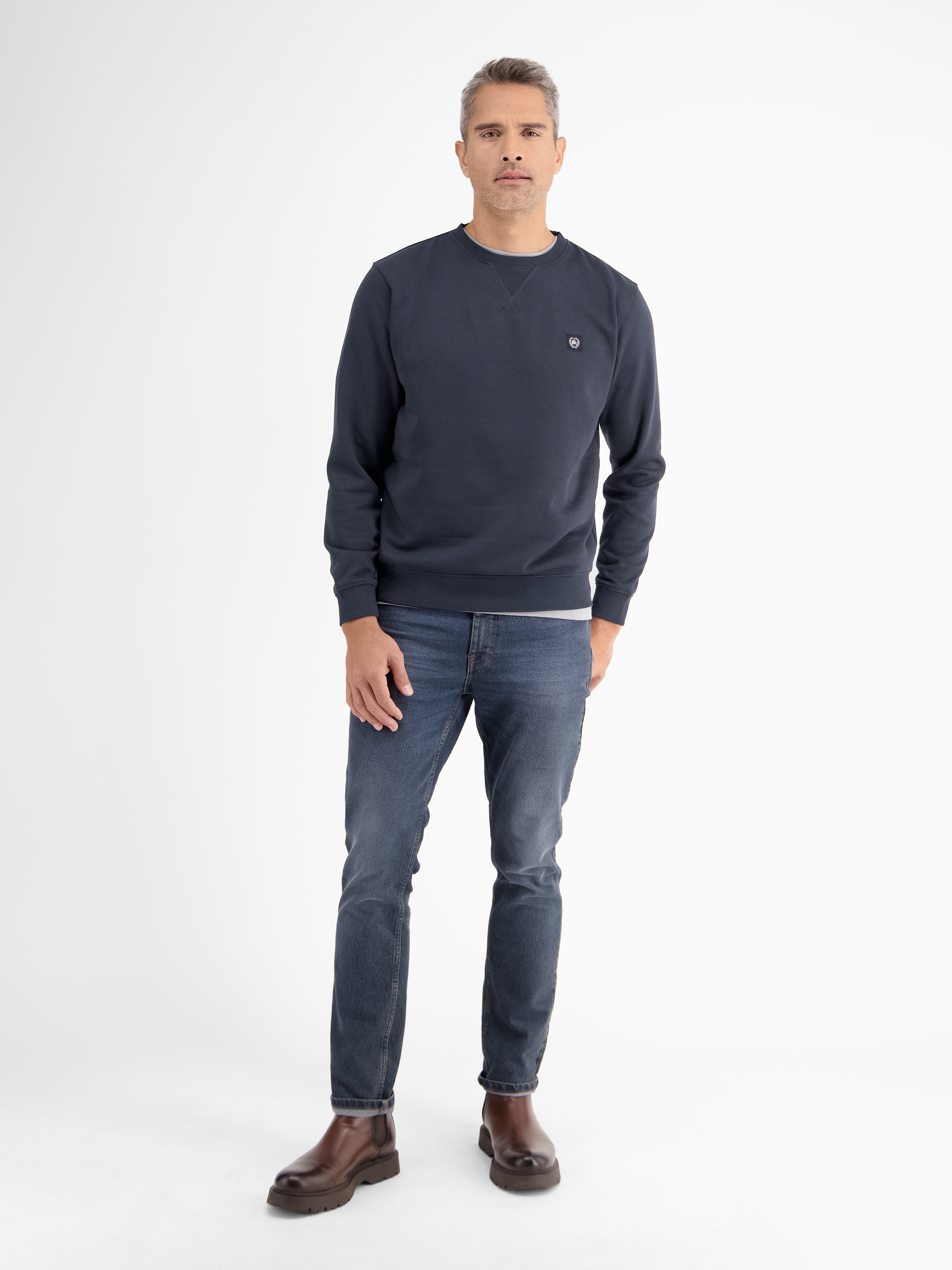 Urbaner Sweatshirtstyle, weiche Haptik - LERROS