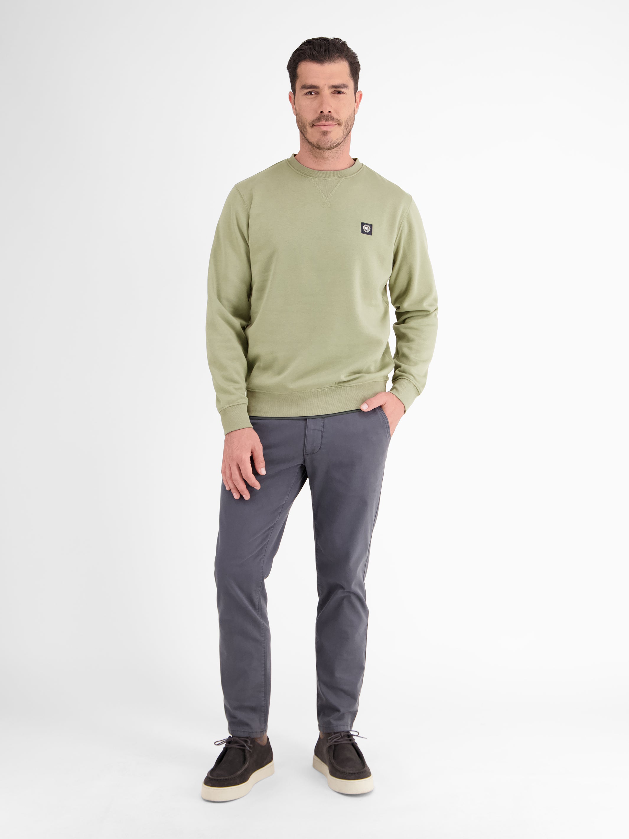 Urbaner Sweatshirtstyle, weiche Haptik - LERROS