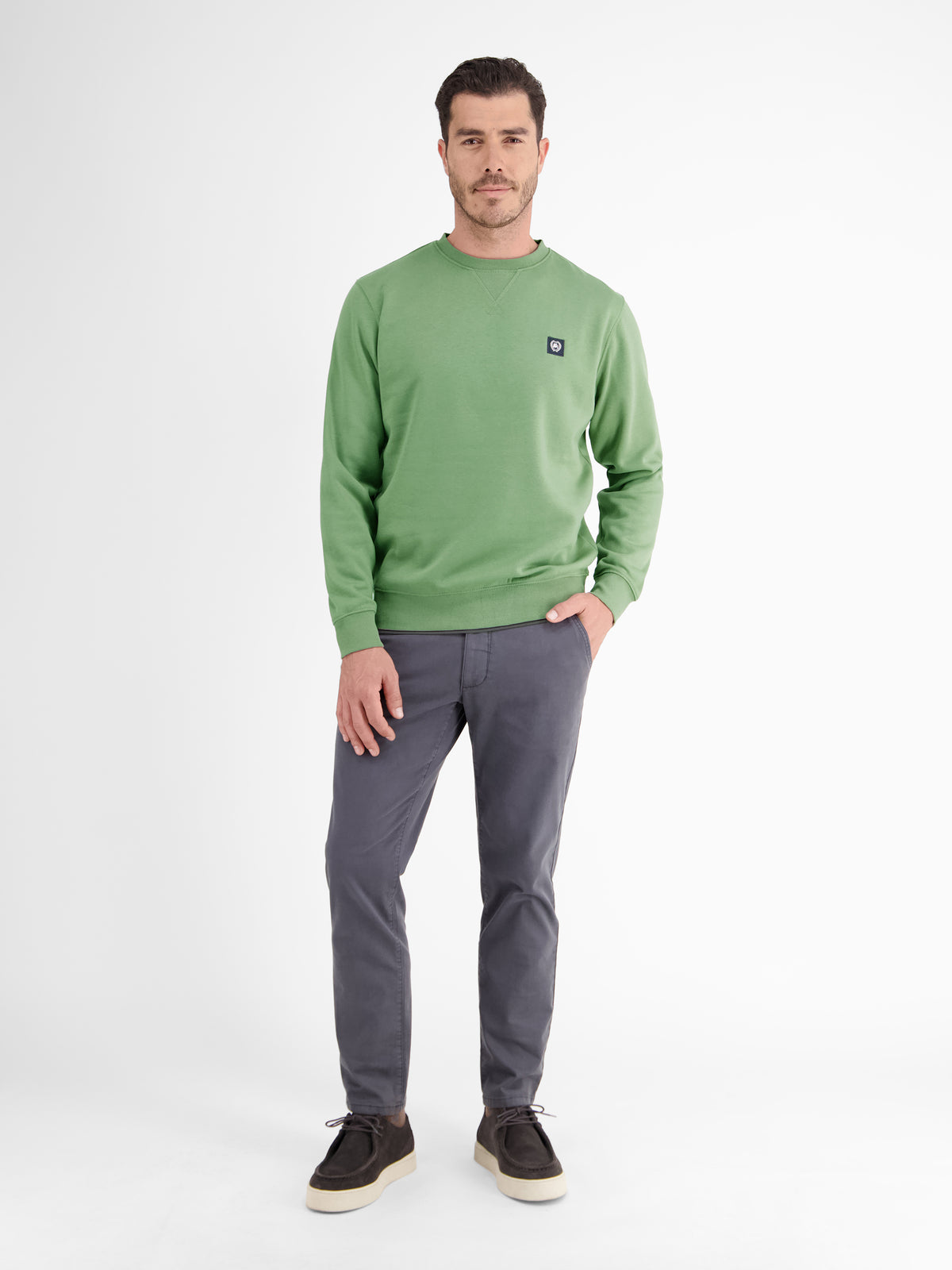 Urbaner Sweatshirtstyle, weiche Haptik - LERROS