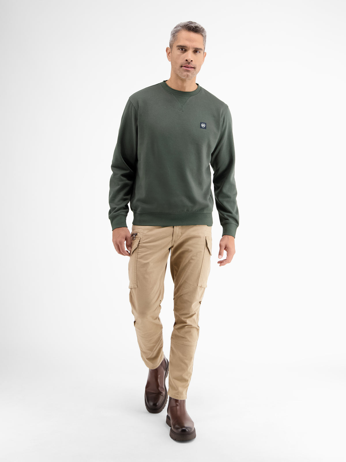 Urbaner Sweatshirtstyle, weiche Haptik - LERROS