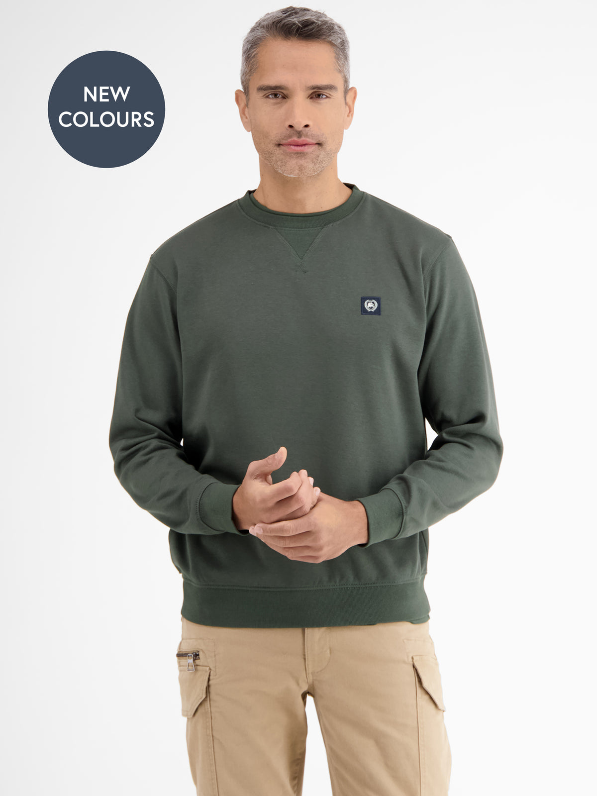 Urbaner Sweatshirtstyle, weiche Haptik - LERROS