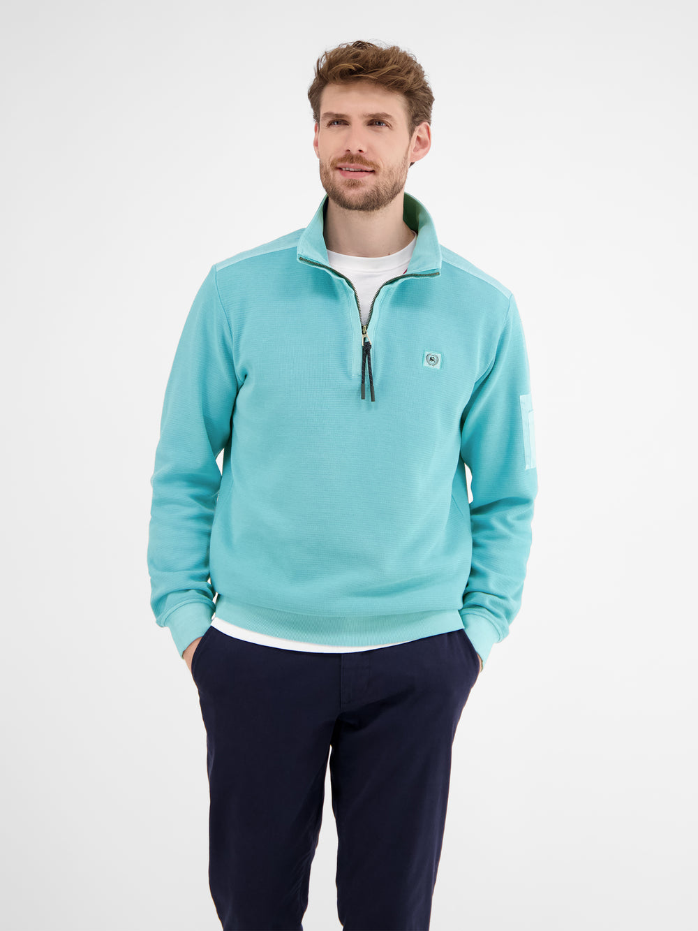 Lerros Herren Strickjacke Leichte Form Mit Schmaler Produktbild-Vorschau 5