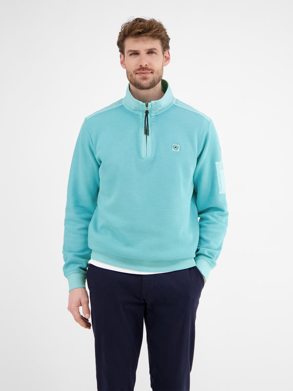 Sweattroyer in Zig-Zag-Struktur - LERROS