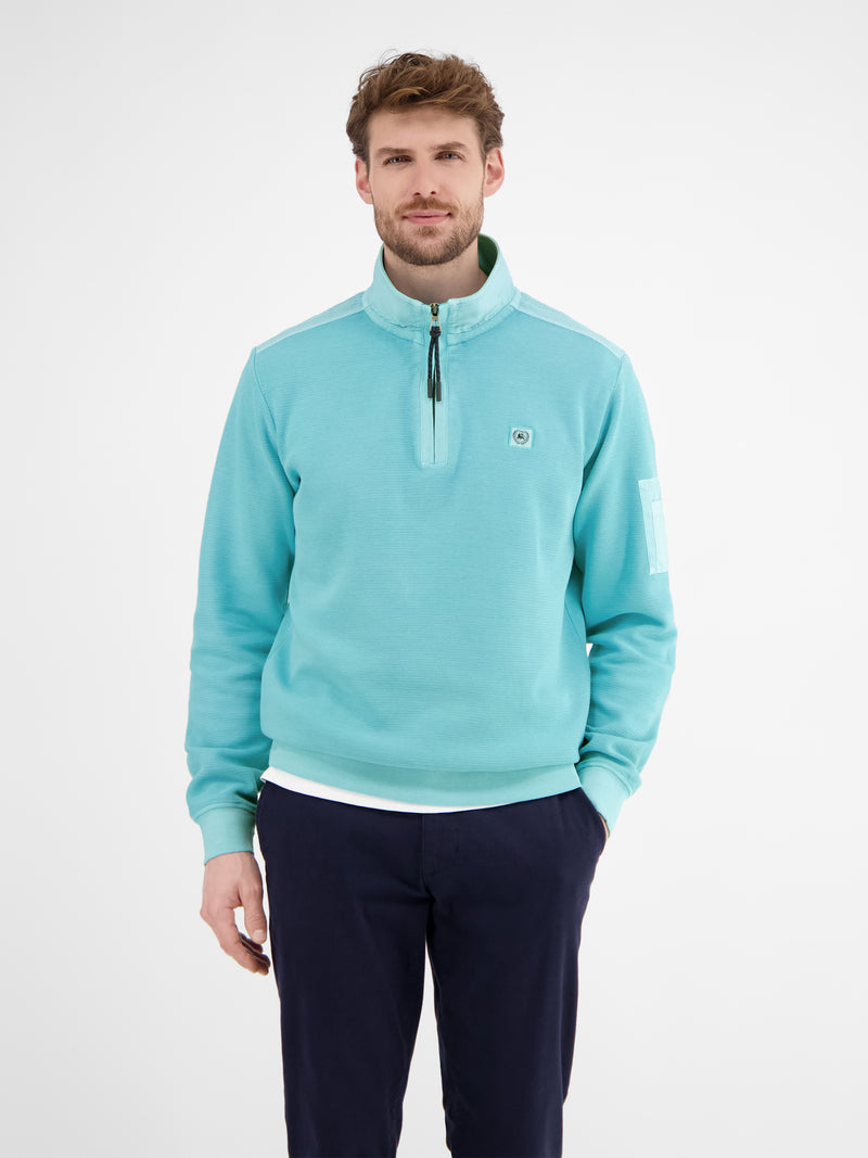 Sweattroyer in Zig-Zag-Struktur - LERROS