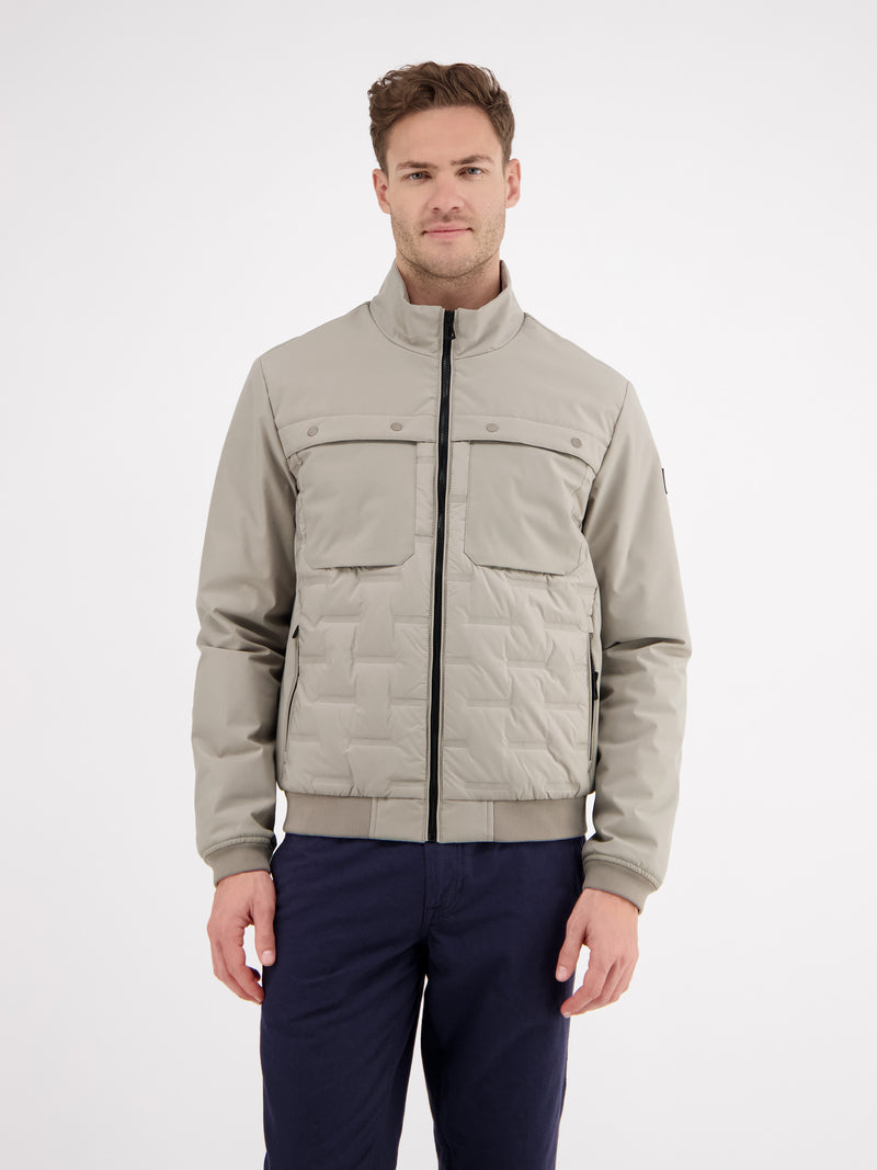 Sportiver Blouson in Struktur-Steppdesign - LERROS