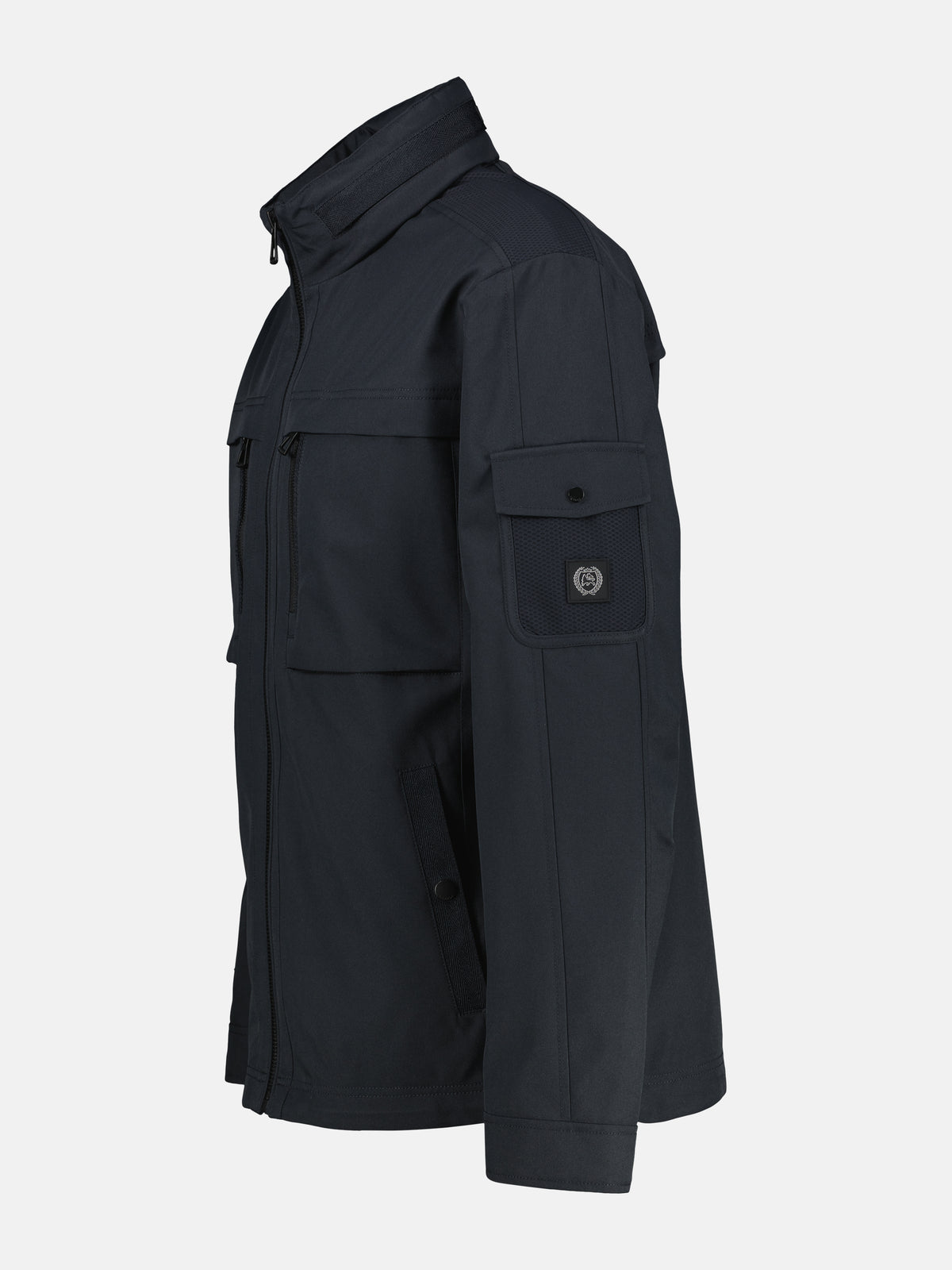 Outdoor-Funktionsjacke in Tech-Shellfabric, atmungsaktiv, wasser- und windabweisend - LERROS