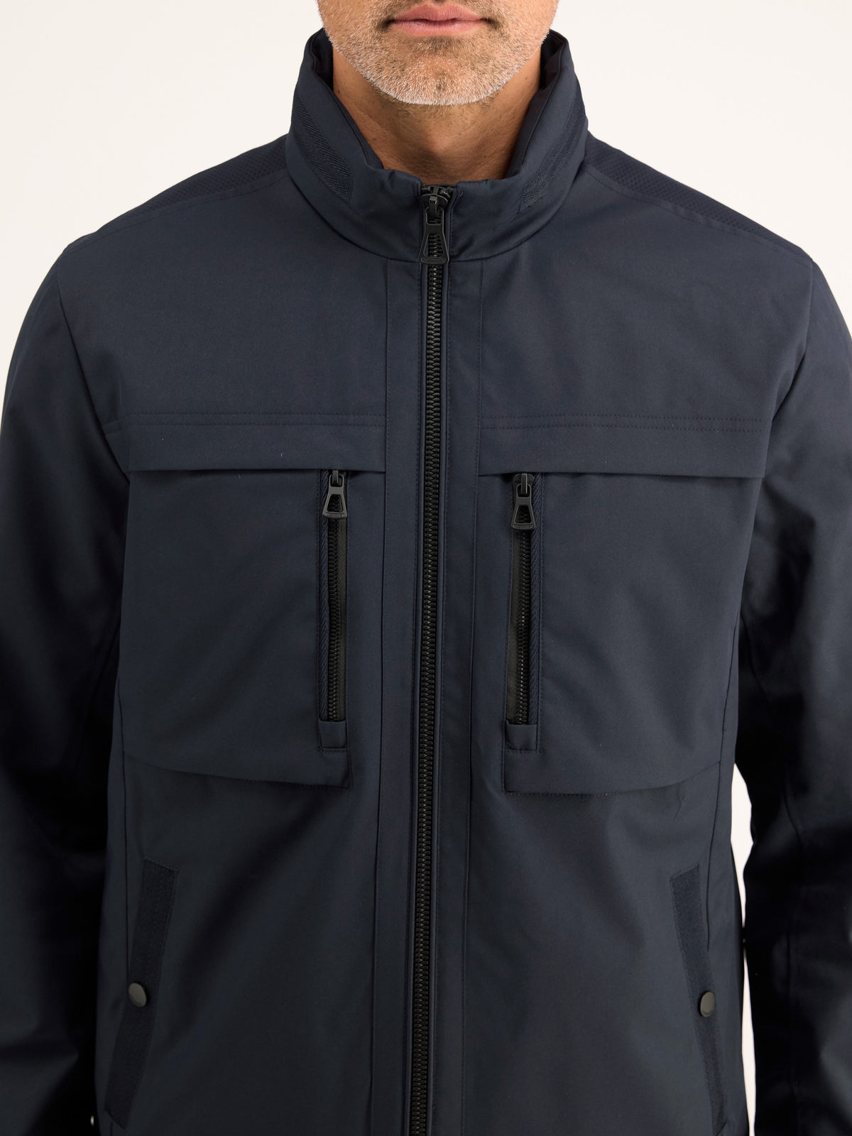 Outdoor-Funktionsjacke in Tech-Shellfabric, atmungsaktiv, wasser- und windabweisend - LERROS