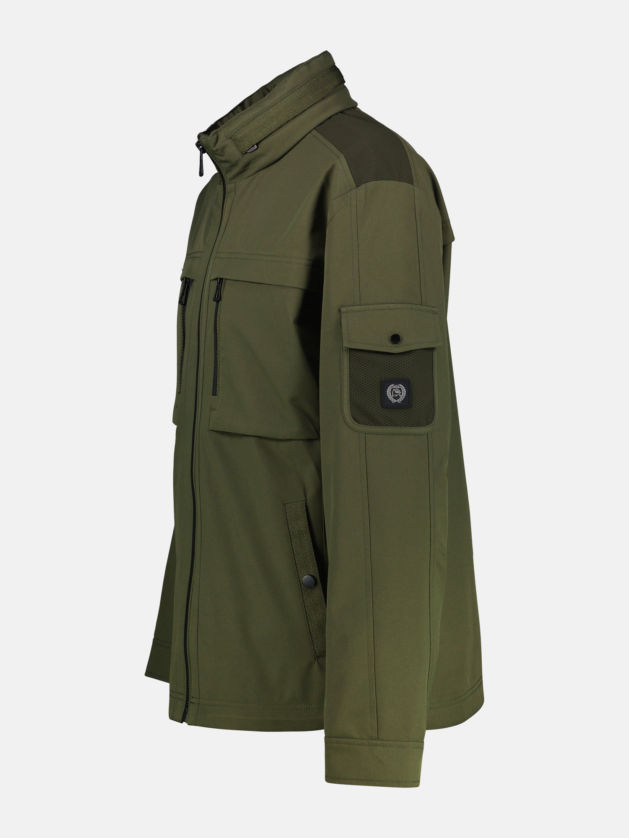 Outdoor-Funktionsjacke in Tech-Shellfabric, atmungsaktiv, wasser- und windabweisend - LERROS