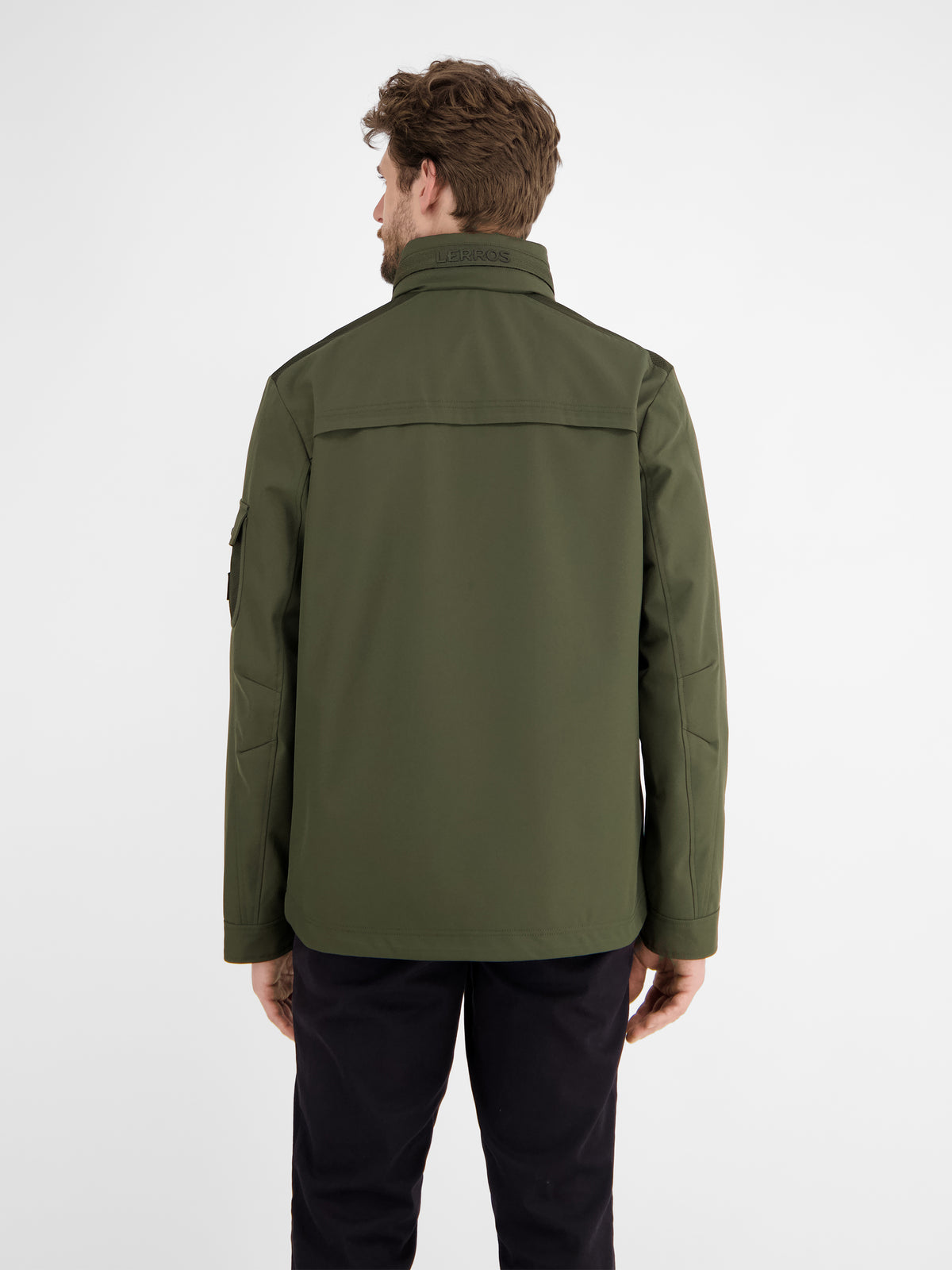 Outdoor-Funktionsjacke in Tech-Shellfabric, atmungsaktiv, wasser- und windabweisend - LERROS