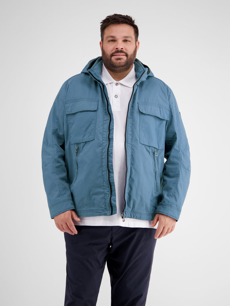 Blouson mit abnehmbarer Kapuze für Herren in Großen Größen - LERROS