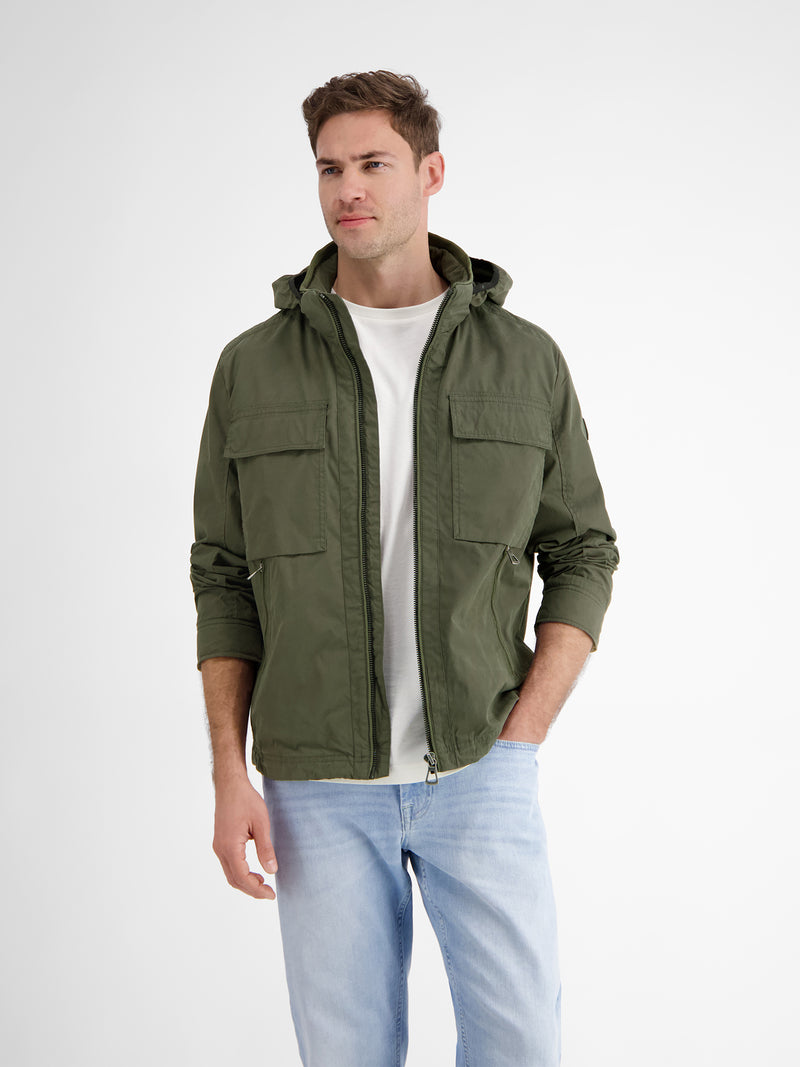 Shell-Blouson mit abnehmbarer Kapuze - LERROS