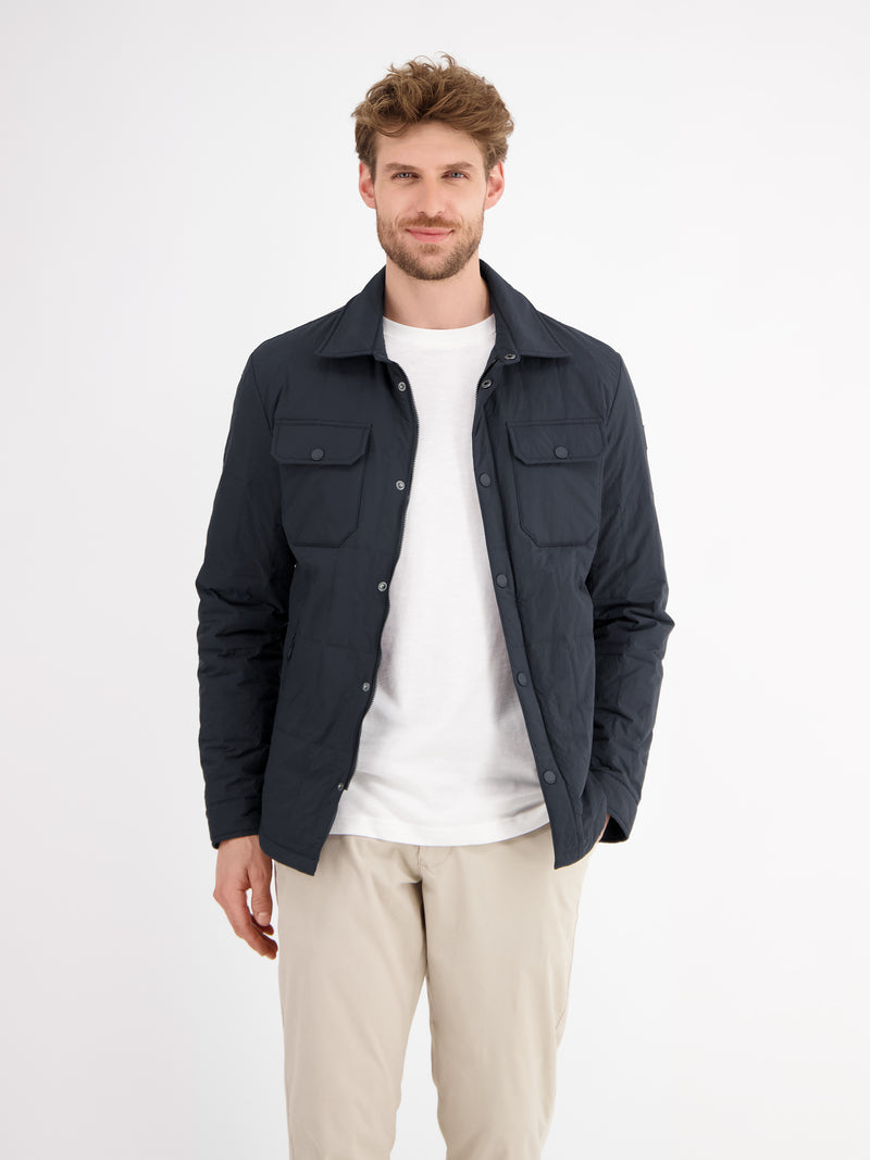 Overshirt-Jacke, leicht gefüttert - LERROS