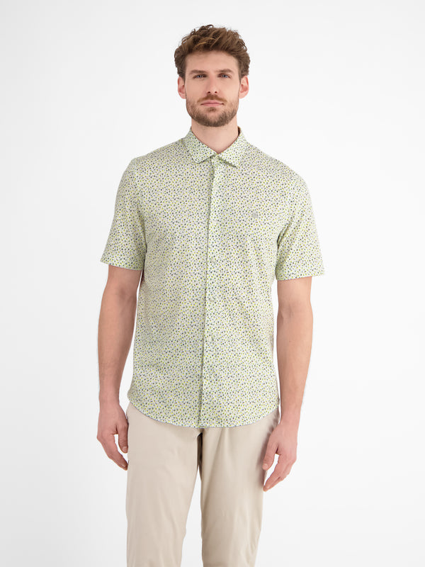 Jerseyhemd für Herren, sommerlich gemustert - LERROS