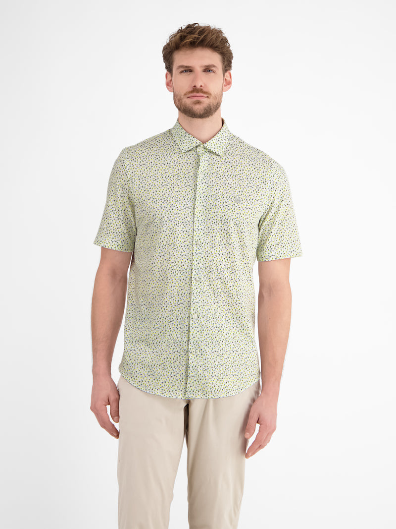 Jerseyhemd für Herren, sommerlich gemustert - LERROS