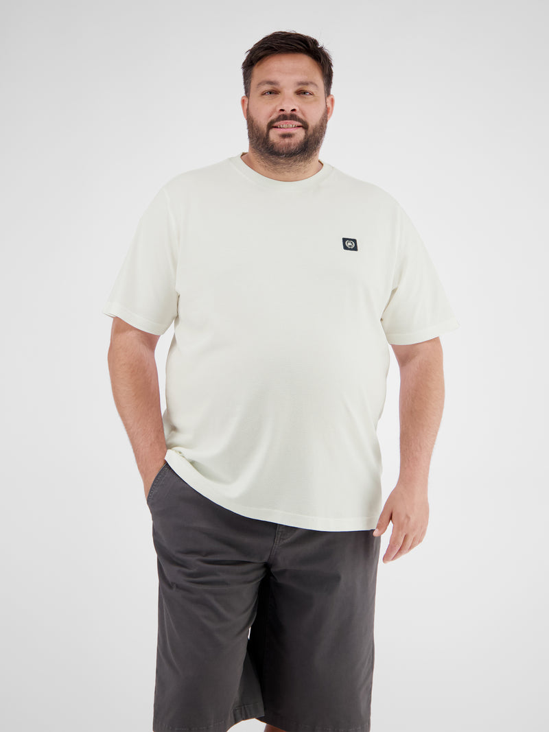 Piqué Herren T-Shirt in Übergrößen - LERROS