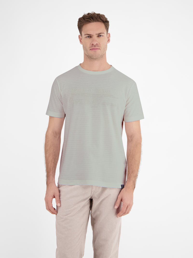 T-Shirt in Strukturqualität - LERROS