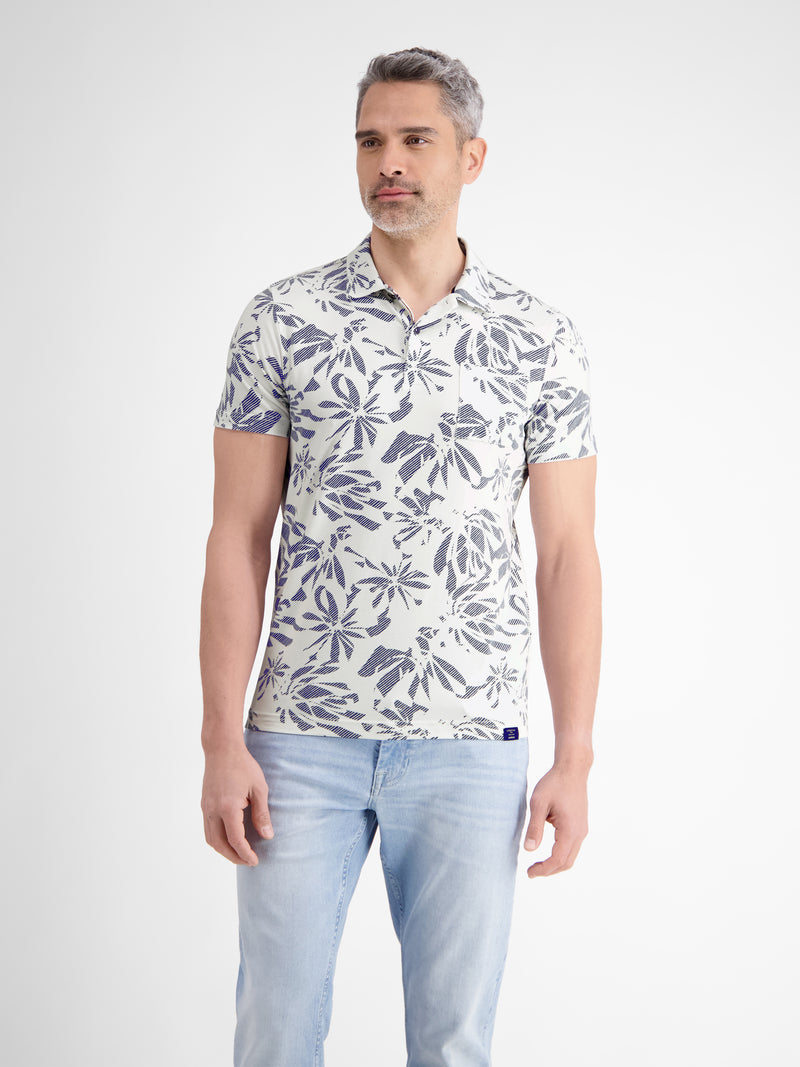 Poloshirt mit Stretchanteil - LERROS