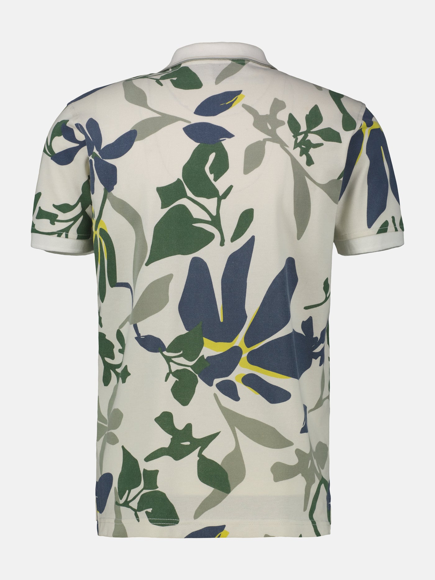 Poloshirt, sommerlich-floral gemustert - LERROS