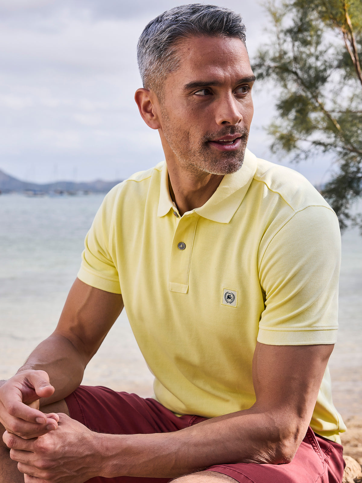 Herren Poloshirt in gewaschener Optik - LERROS