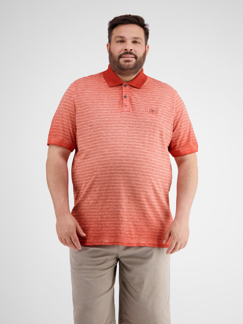 Gestreiftes Poloshirt in Großen Größen - LERROS