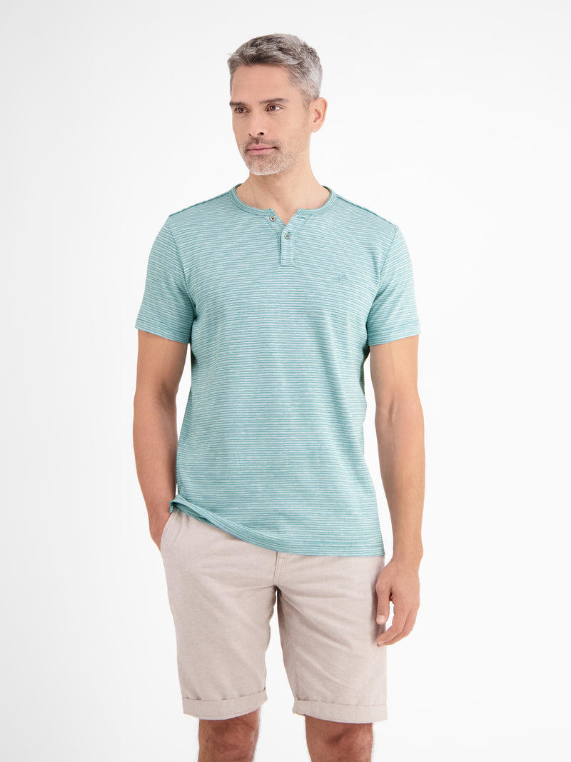 Gestreiftes Serafinoshirt, gestrickt - LERROS