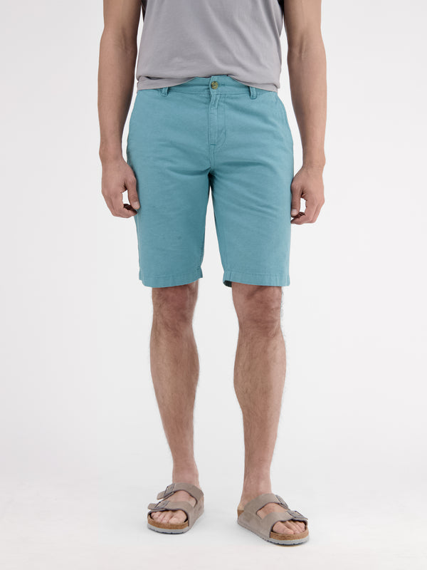 Chino-Bermuda mit Leinenanteil - LERROS