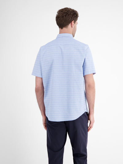 Kurzarmhemd in Seersuckerqualität - LERROS