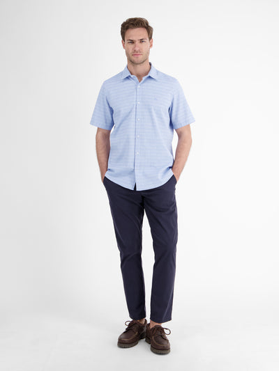 Kurzarmhemd in Seersuckerqualität - LERROS