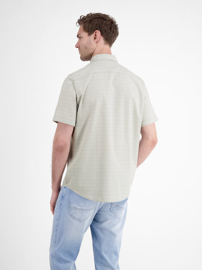 Kurzarmhemd in Seersuckerqualität - LERROS