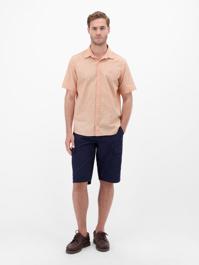 Kurzarmhemd in Seersuckerqualität - LERROS