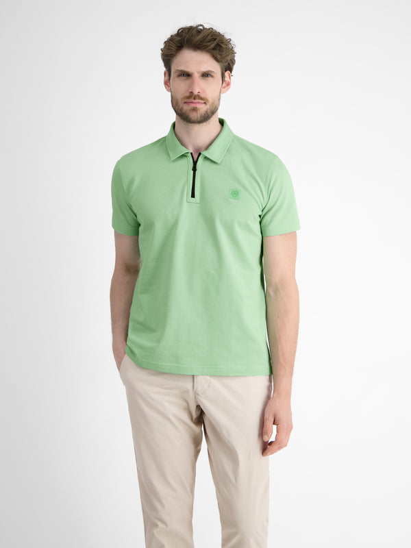 Herren Poloshirt mit Reißverschlusskragen - LERROS