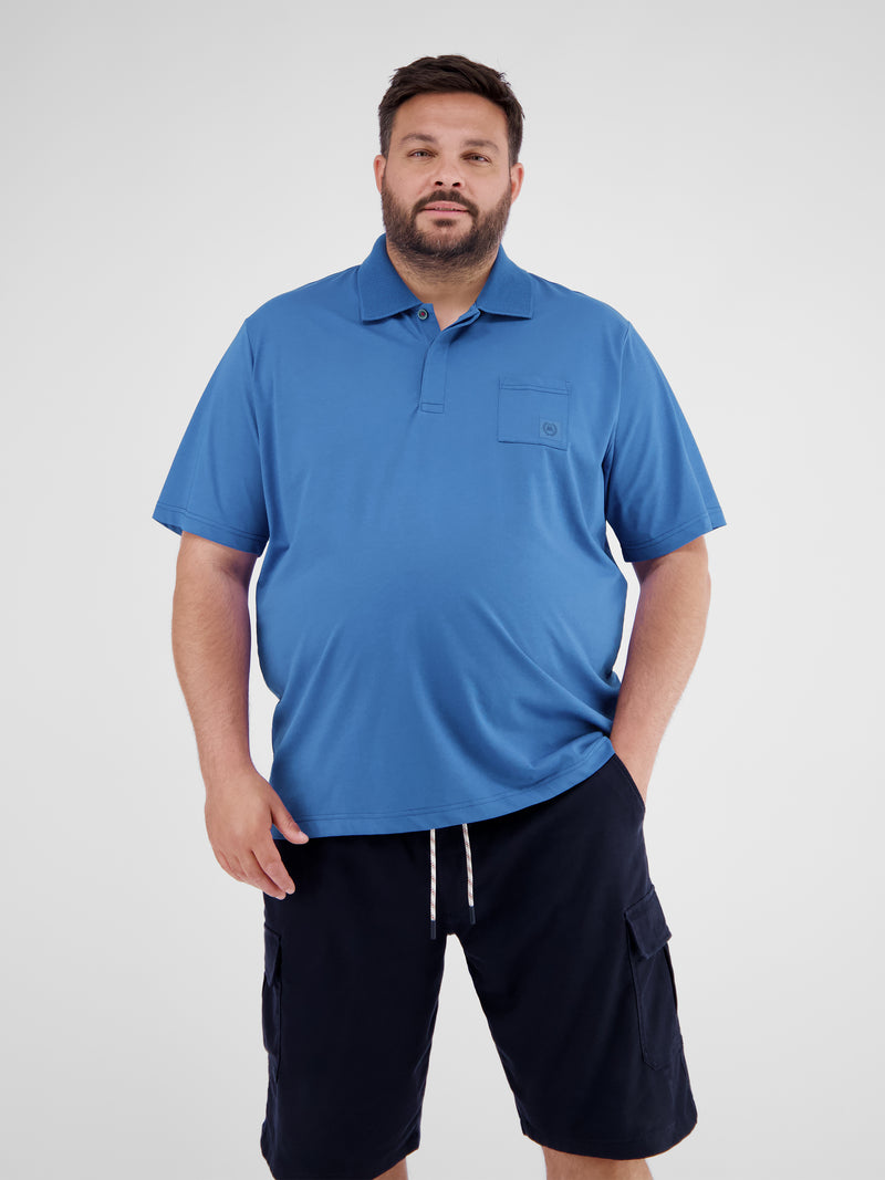 COOL & DRY Poloshirt in großen Größen - LERROS