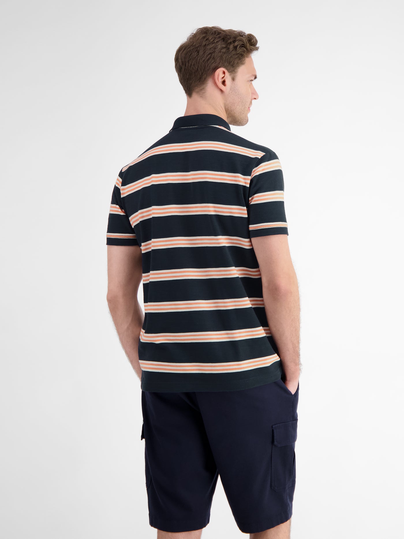 Herren Poloshirt in Rugby-Optik - LERROS