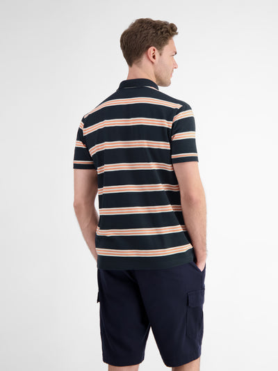 Herren Poloshirt in Rugby-Optik - LERROS