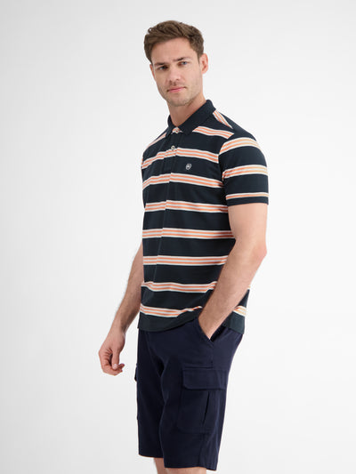 Herren Poloshirt in Rugby-Optik - LERROS