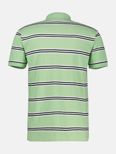 Herren Poloshirt in Rugby-Optik - LERROS