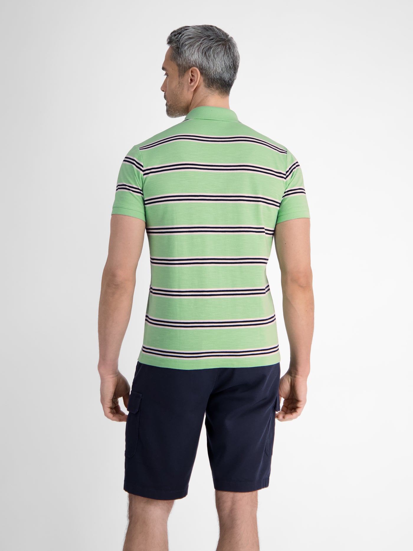 Herren Poloshirt in Rugby-Optik - LERROS