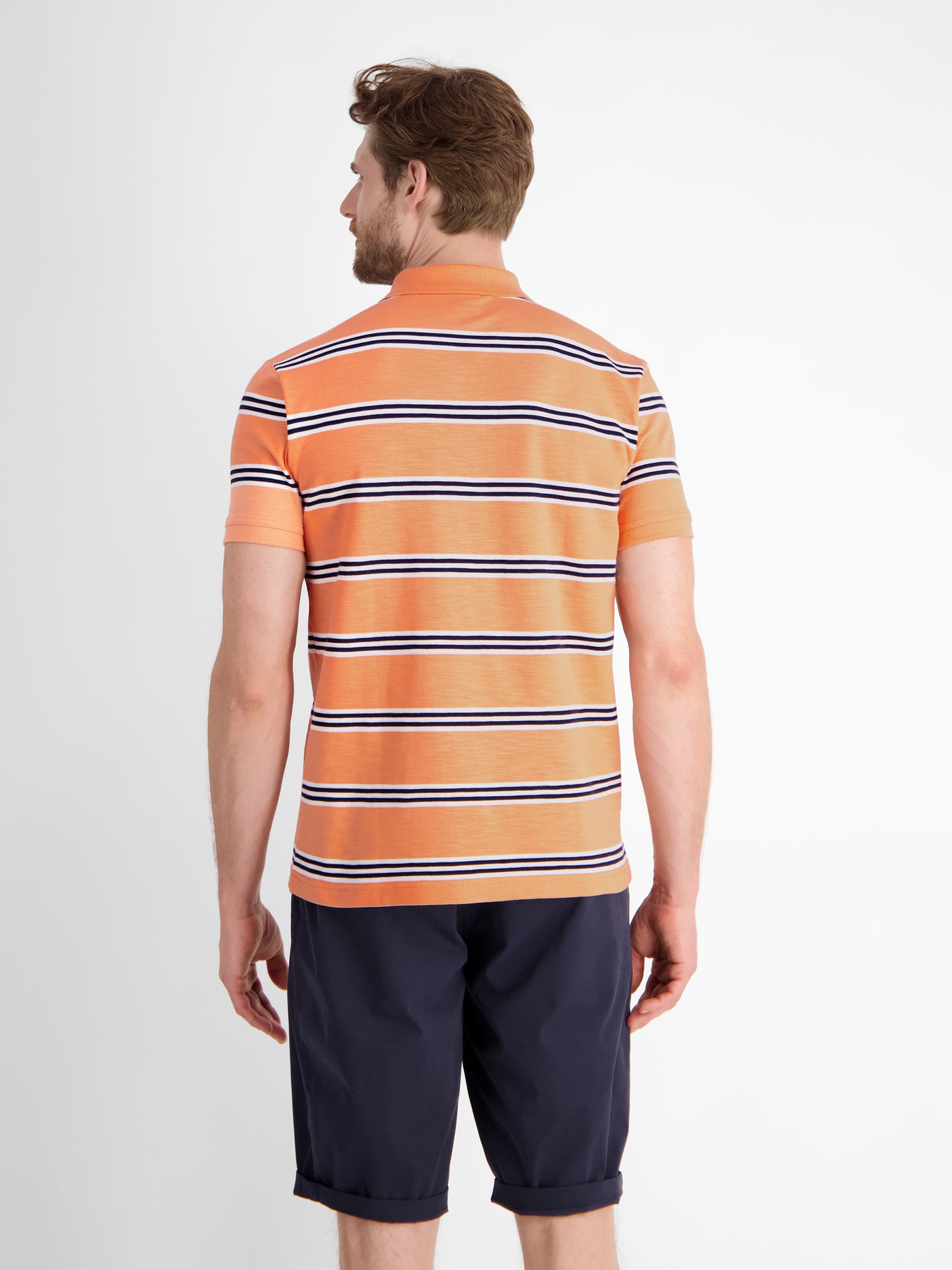 Herren Poloshirt in Rugby-Optik - LERROS