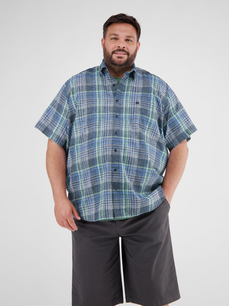 Kariertes Herrenhemd in Großen Größen - LERROS