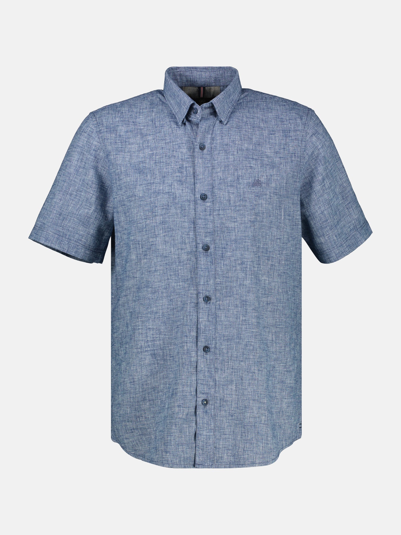 Kurzarmhemd mit verdecktem Button-down-Kragen - LERROS