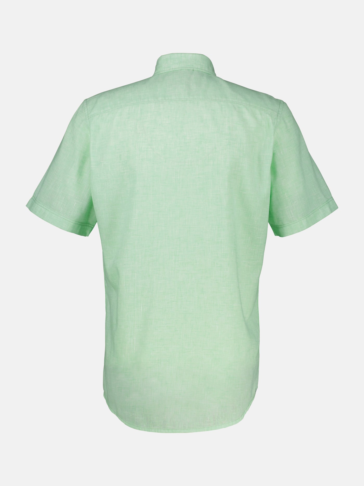 Kurzarmhemd mit verdecktem Button-down-Kragen - LERROS