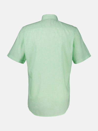 Kurzarmhemd mit verdecktem Button-down-Kragen - LERROS